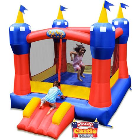 A Magical Commute: Bounce House Fun with the Magic Castle Bounce House